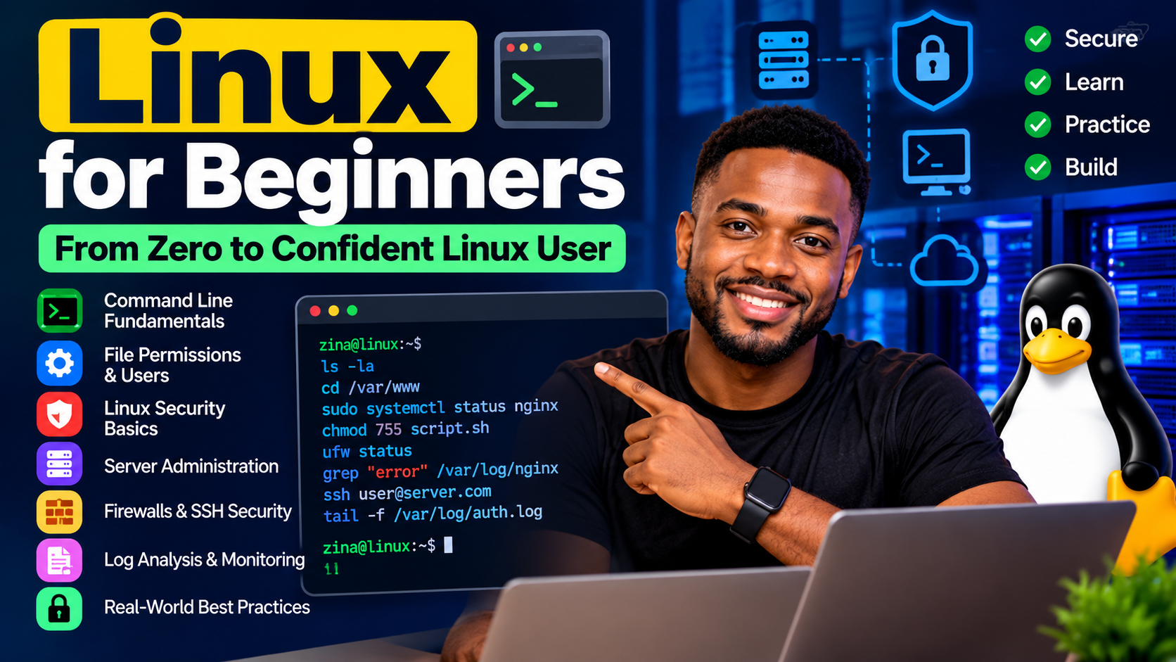 Linux for Beginners: From Zero to Confident Linux User